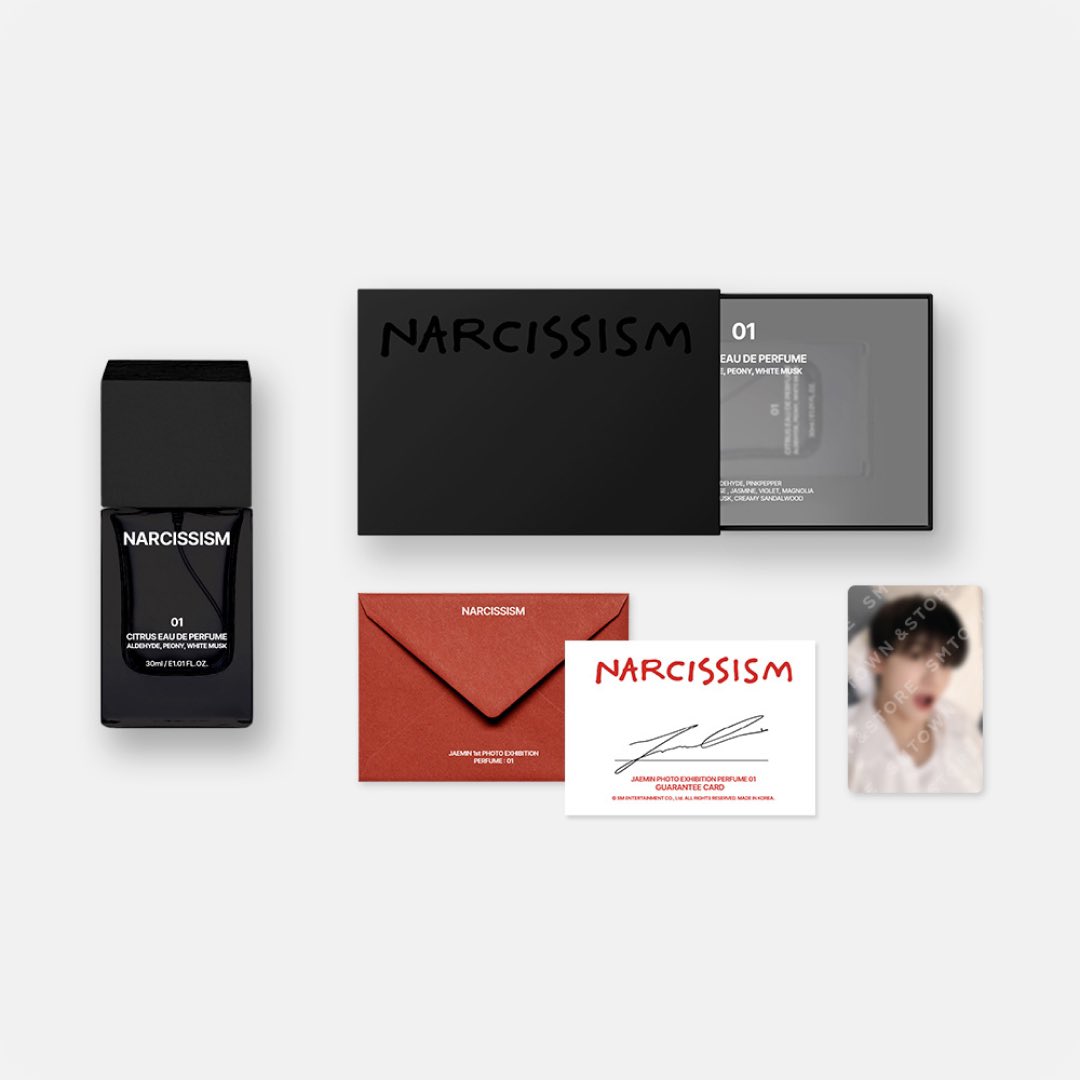NCT JAEMIN - Narcissism Perfume (Citrus/Musk) – SEOUL TERRACE