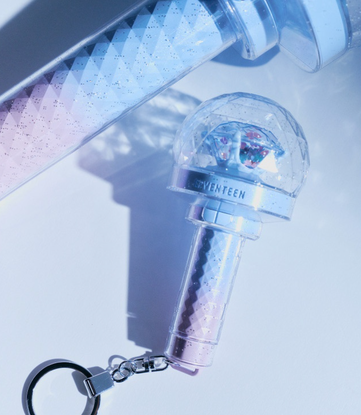 Seventeen Official Light Stick Ver.3 10th Anniv. Keyring – SEOUL