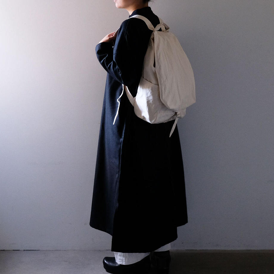 takeshi kanda】キャンバスリュック/きなり