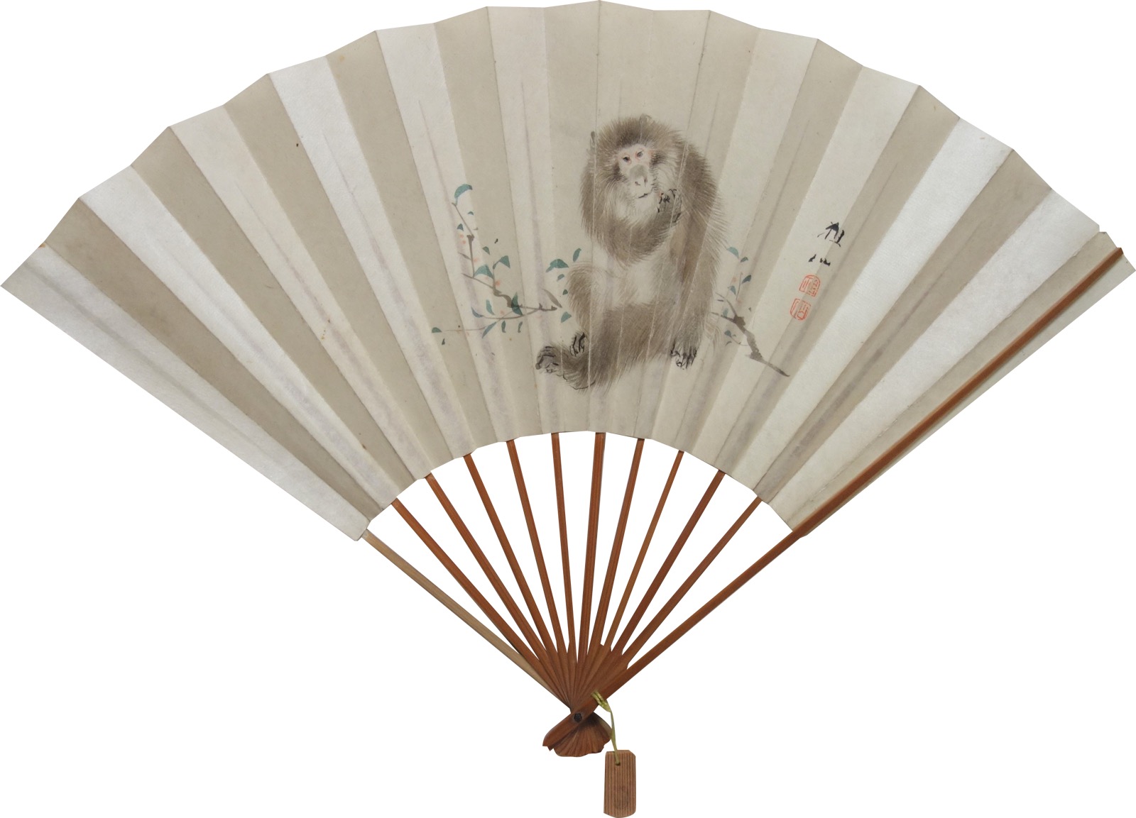 B000008-1954｜森 狙仙｜猿図｜本間美術館所蔵作品データベース｜公益