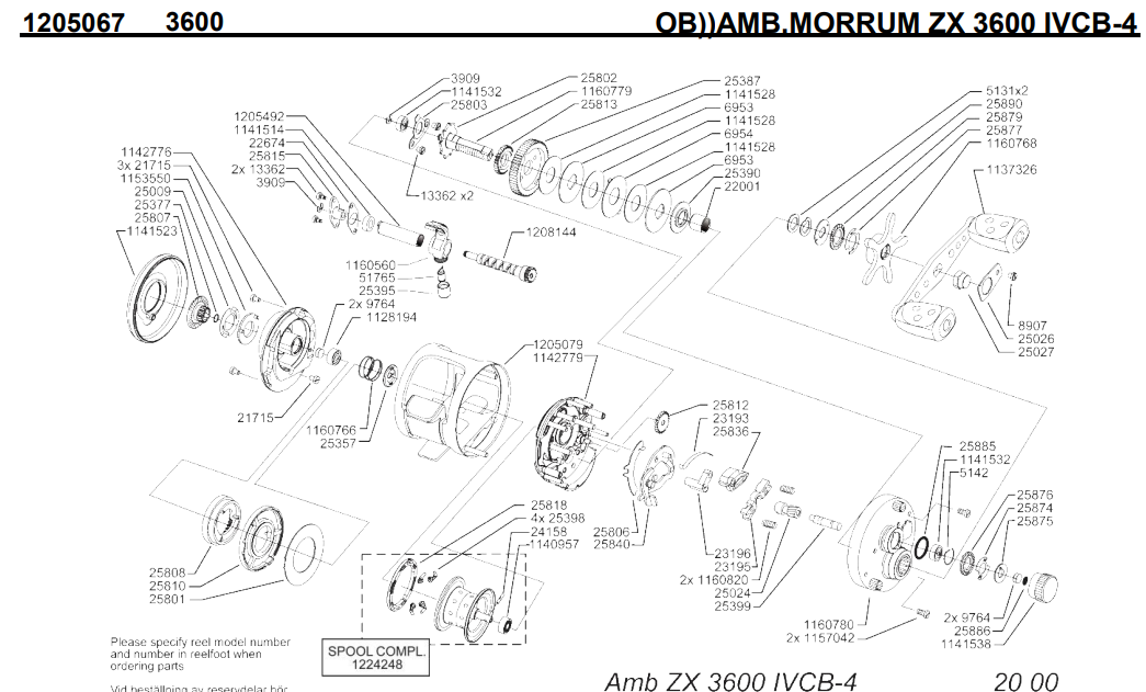 1205067 OB))AMB.MORRUM ZX 3600 IVCB-4 | PureFishing Japan 製品