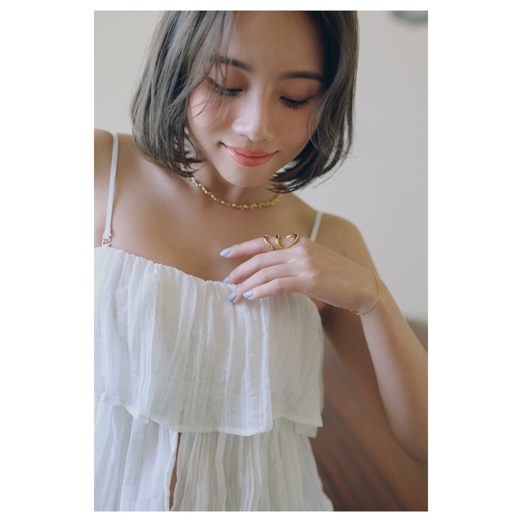 パッドinシャーリングFRILL searoomlynn パッドinシャーリングFRILL