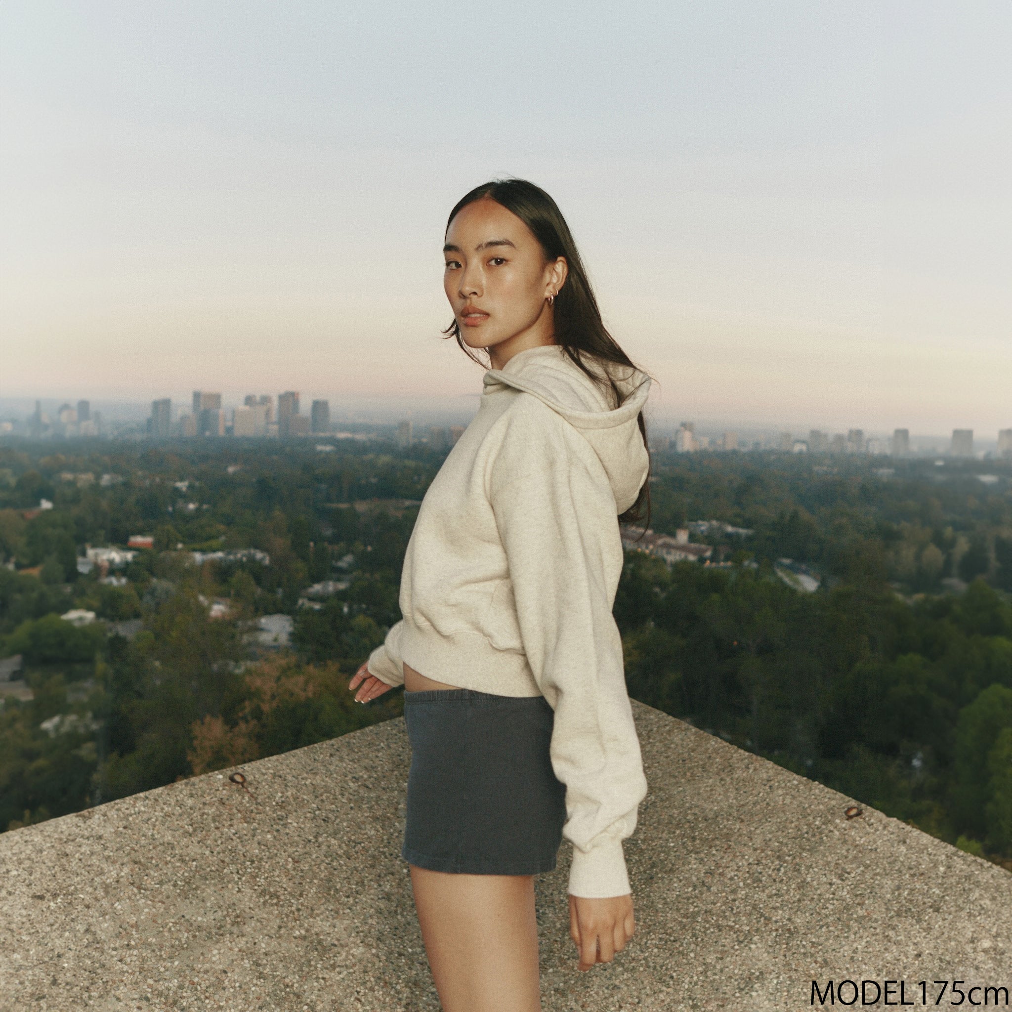 Volume Sweat Shortフーディープルオーバー