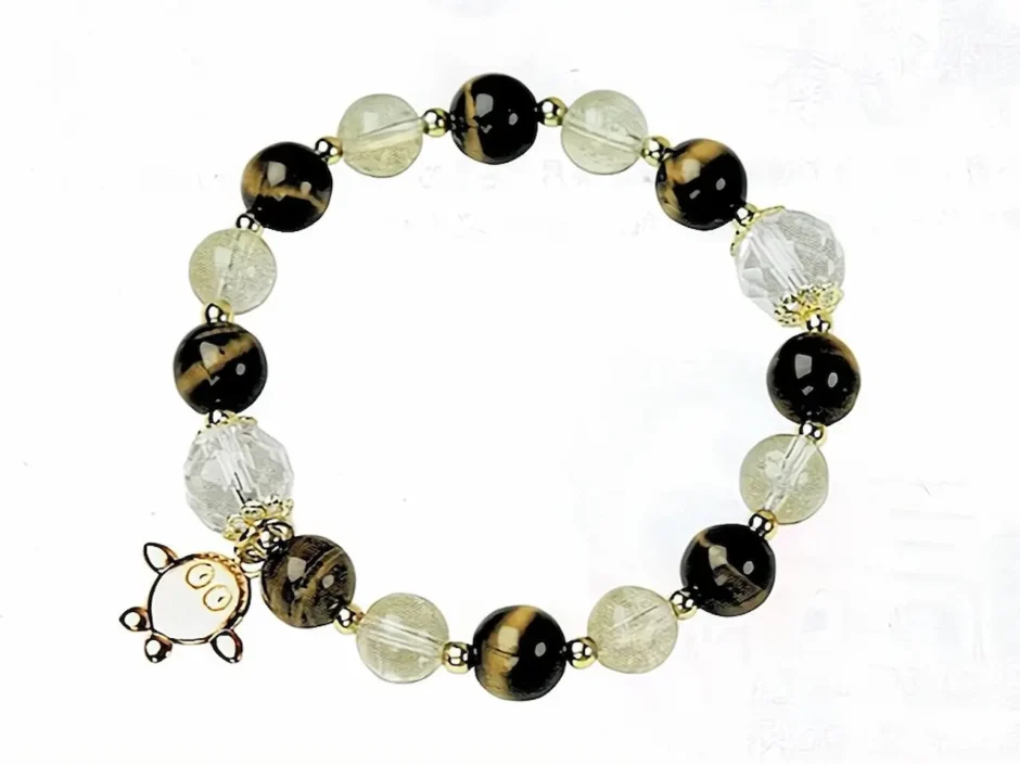 クジラッキー金運ブレスレット』タイガーアイで金運アップ | データ海