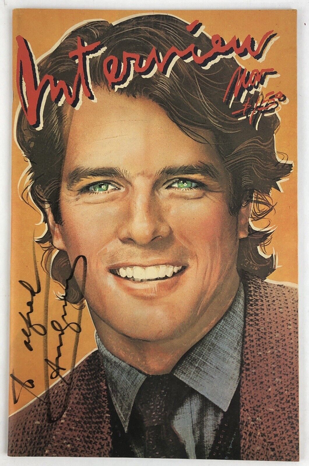 INTERVIEW MAGAZINE VOL.10 NO.11 Signed | Andy Warhol