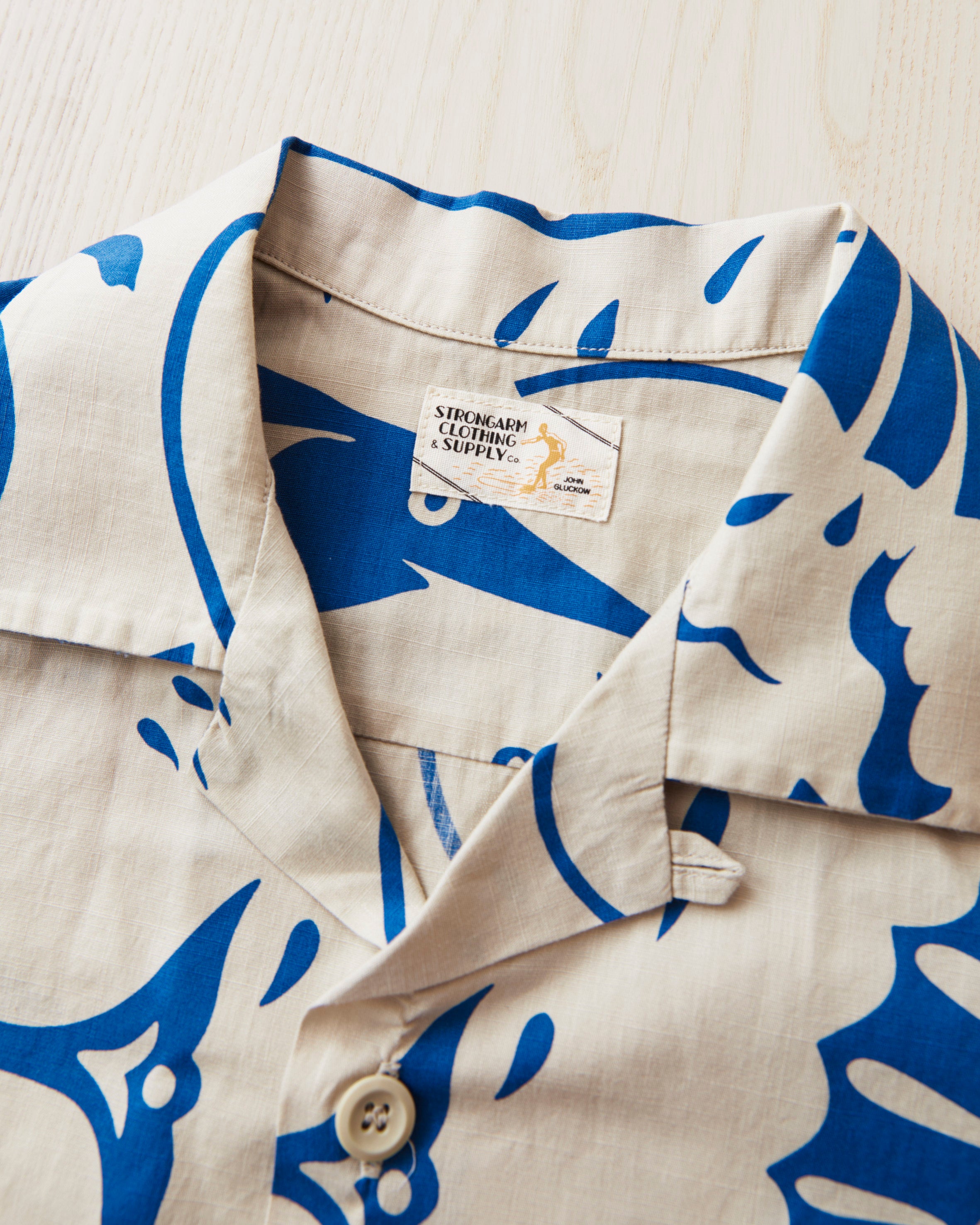 Warehouse & Co. John Gluckow Lot JG-18 Sailfish Shirt – Second Sunrise