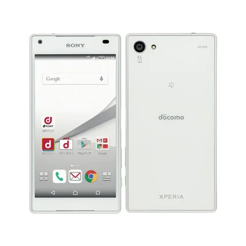 SIMロック解除済】docomo Xperia Z5 Compact SO-02H ホワイト | 中古