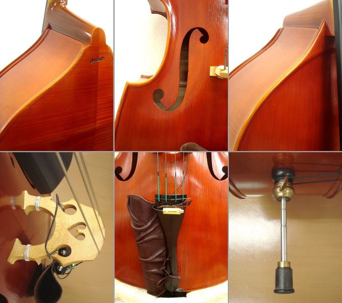 国産コントラバス4弦