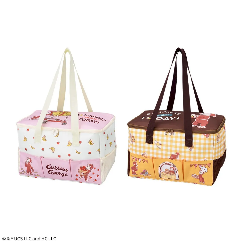 おさるのジョージ プラチナムザッカ保冷トートバッグ｜プライズ・くじ