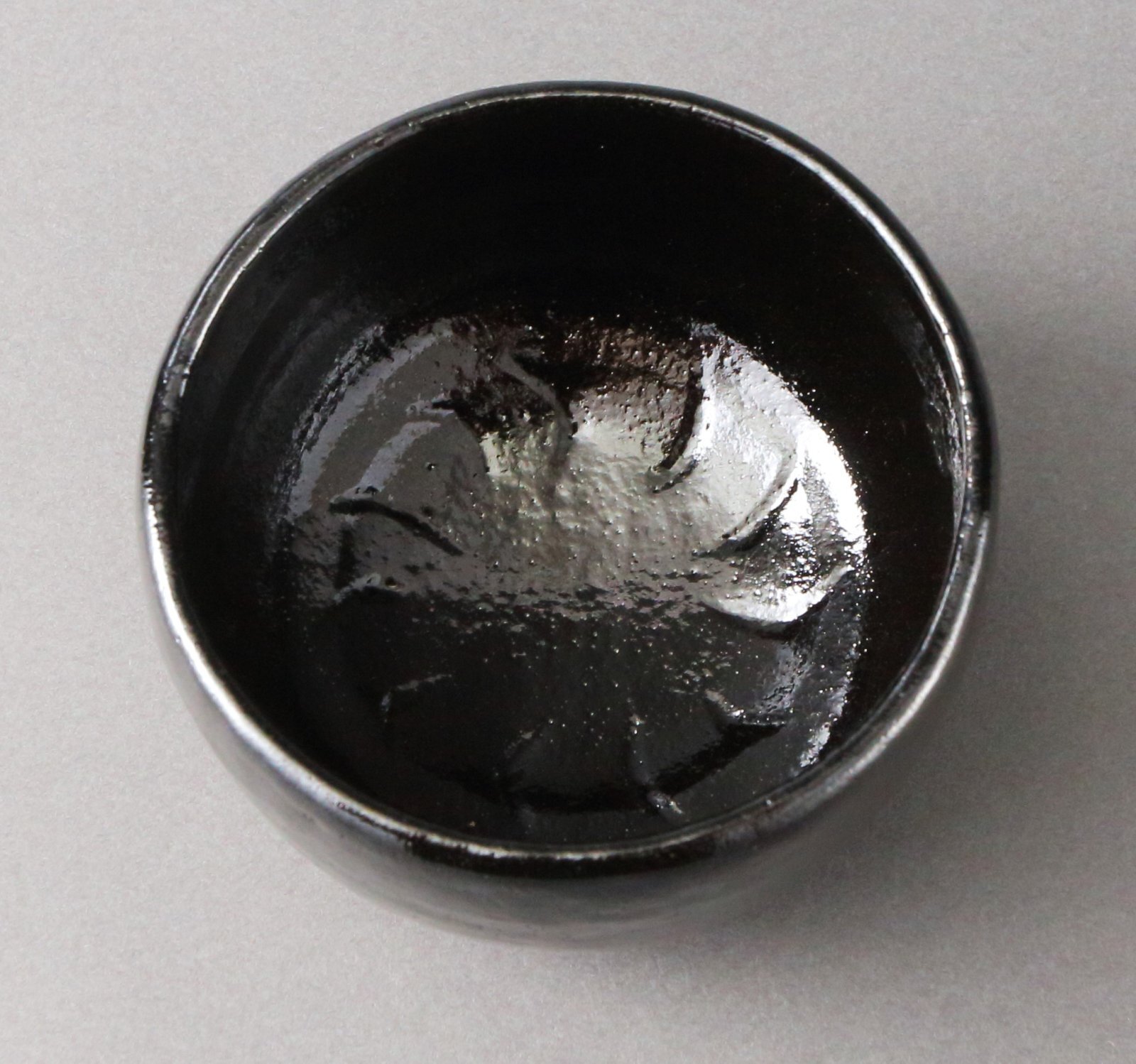 通販販売【茶道具】長次郎作「大黒」写 黒茶碗 （並） *佐々木昭楽