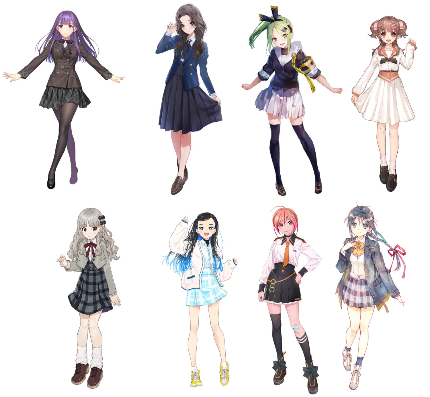 22/7、新キャラクター8名を発表！新たに、ゆーげん、いとうのいぢ