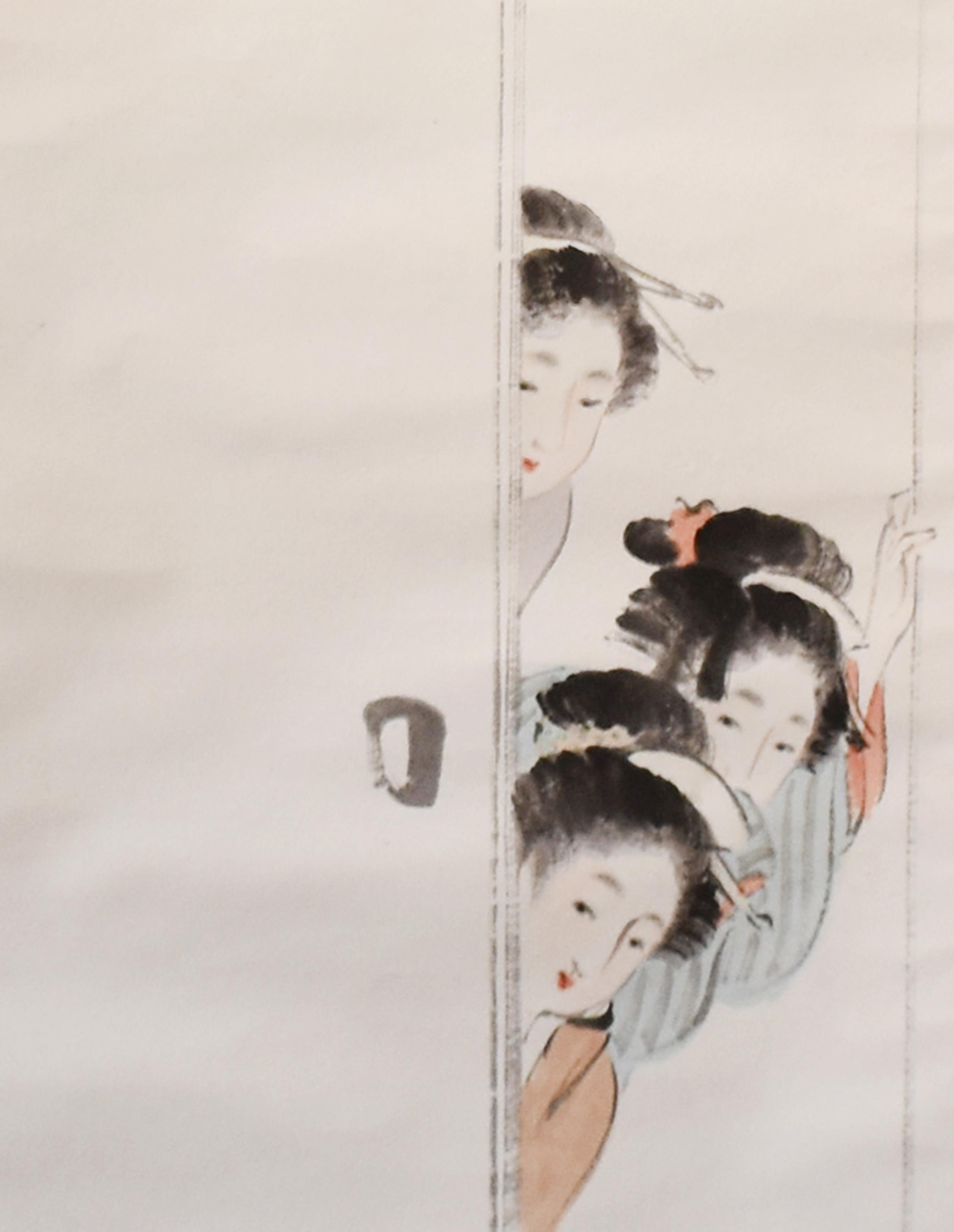 日本画・掛軸 「襖の影」 | ｜正光画廊