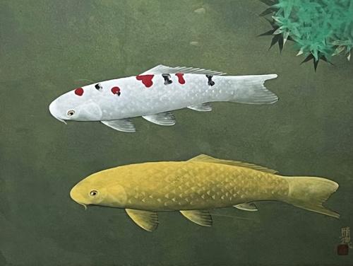 日本画10P 「鯉」 | ｜正光画廊