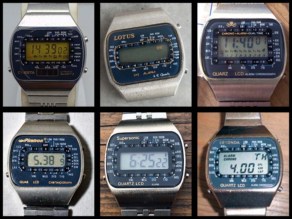 Vintage Seiko World Time - M158-500X