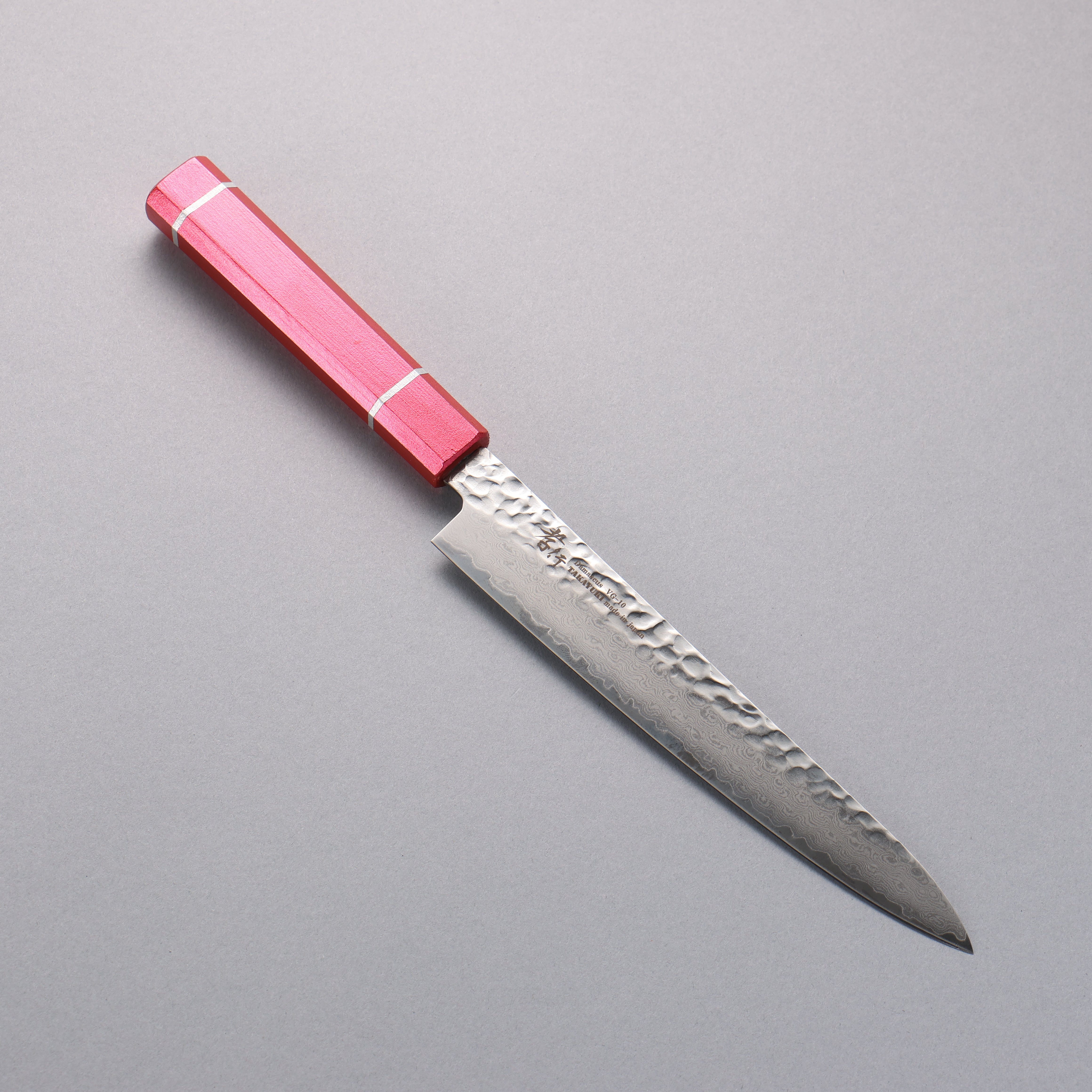 67層鏡面ダマスカス刀型切付ペティナイフ 170mm モダンビジュアル