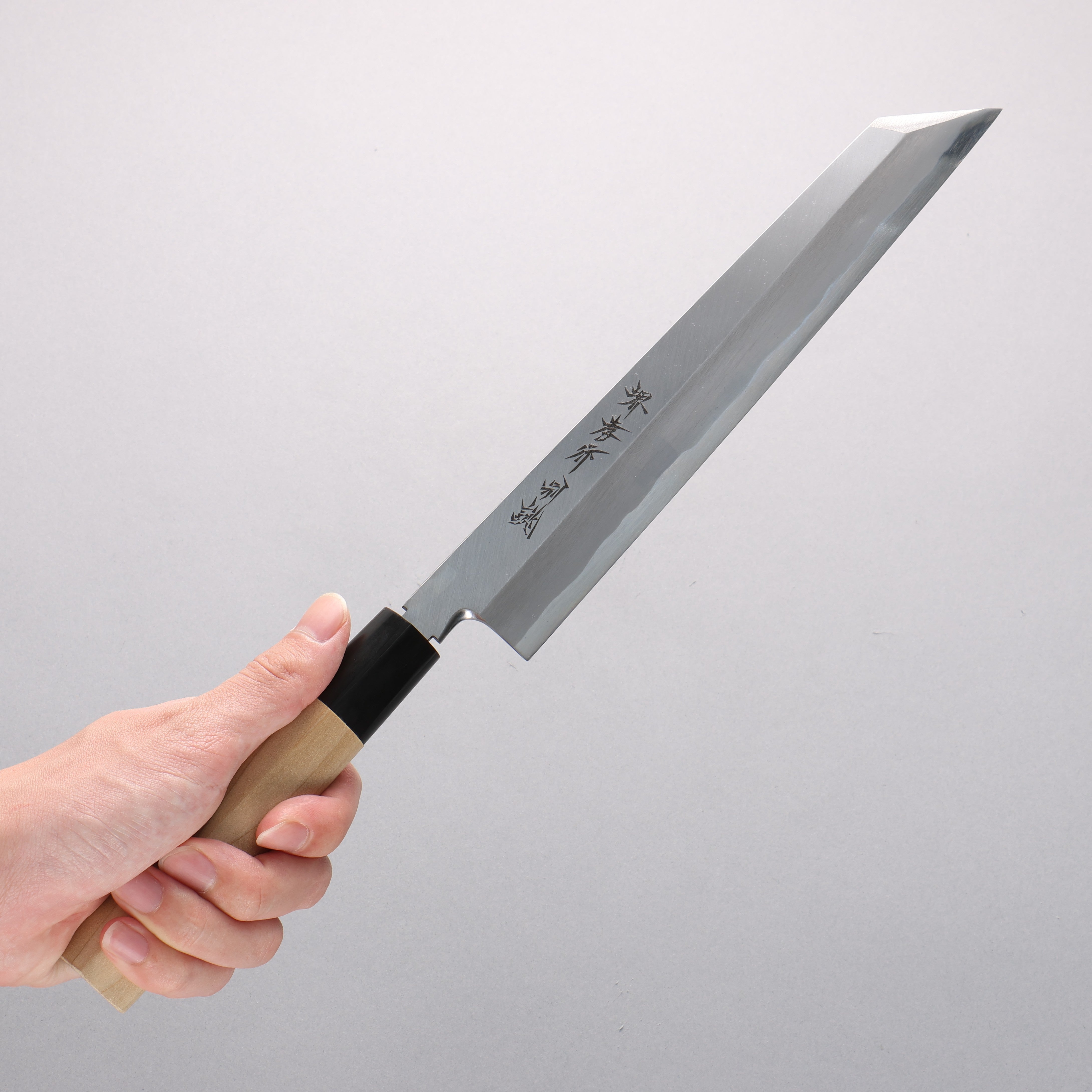 堺打刃物 霞 切付 柳刃9寸 270mm 包丁 白鋼 和包丁 水牛 朴木 Amazon