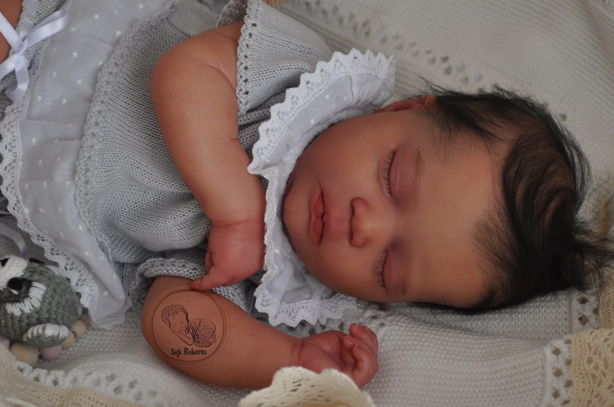 Johanna asleep reborn baby - made to order - seji reborns