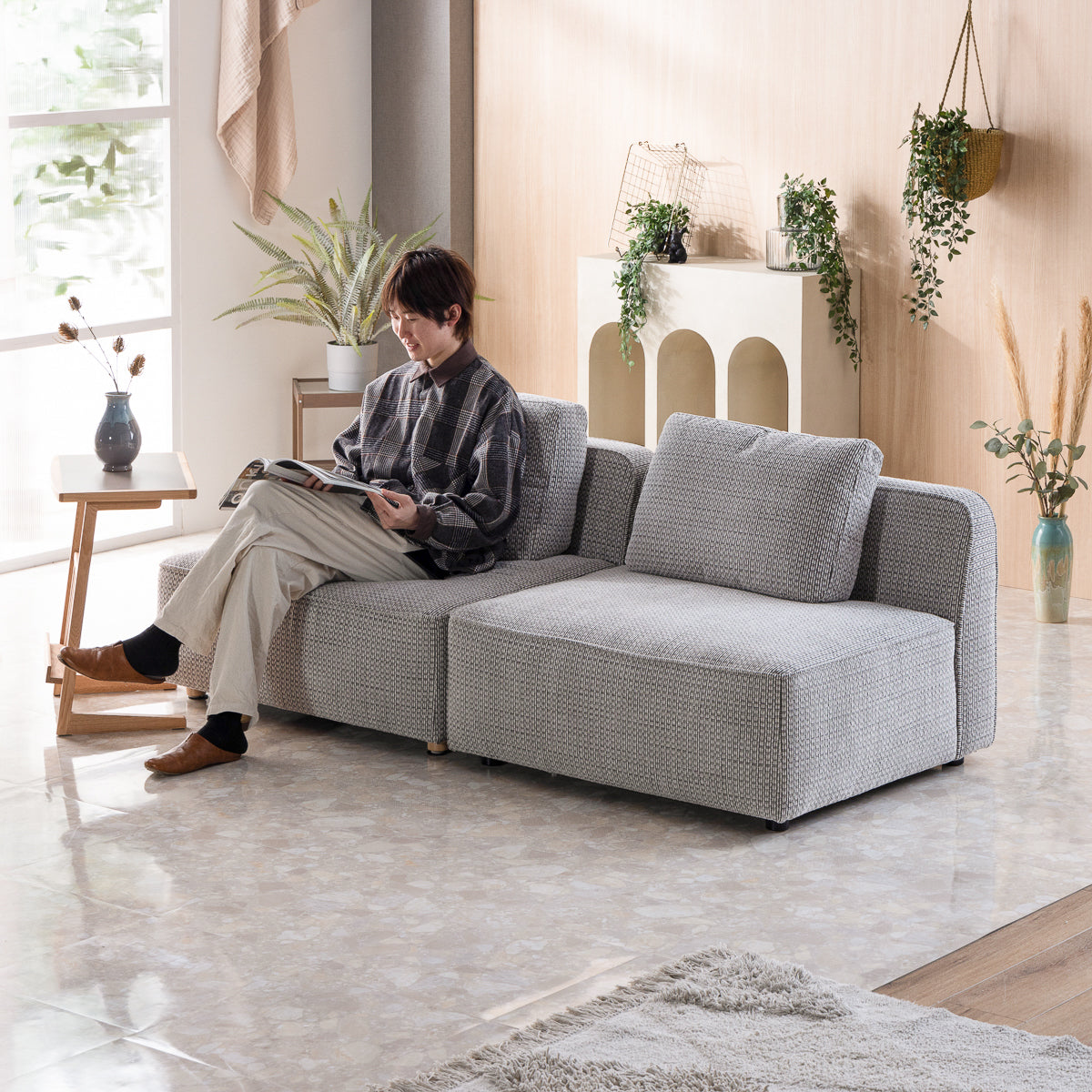 ミリス 1人掛け＋1人掛けソファ