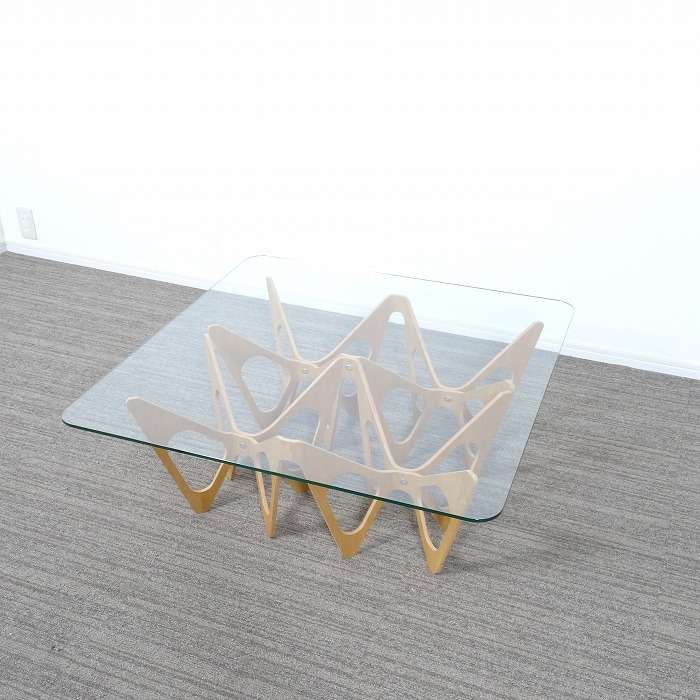 Zanotta ザノッタ Butterfly バタフライ センターテーブル ナチュラル