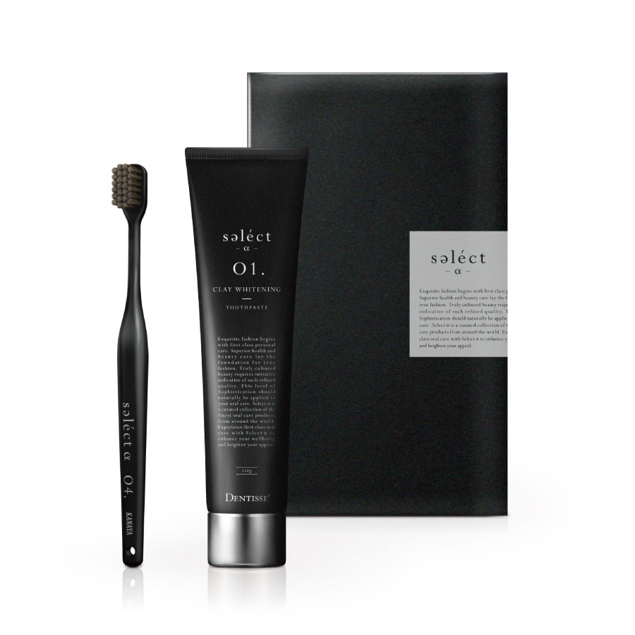 SELECT α / SELECT 01 トゥースペースト＆04 ナチュラルトゥースブラシ SET