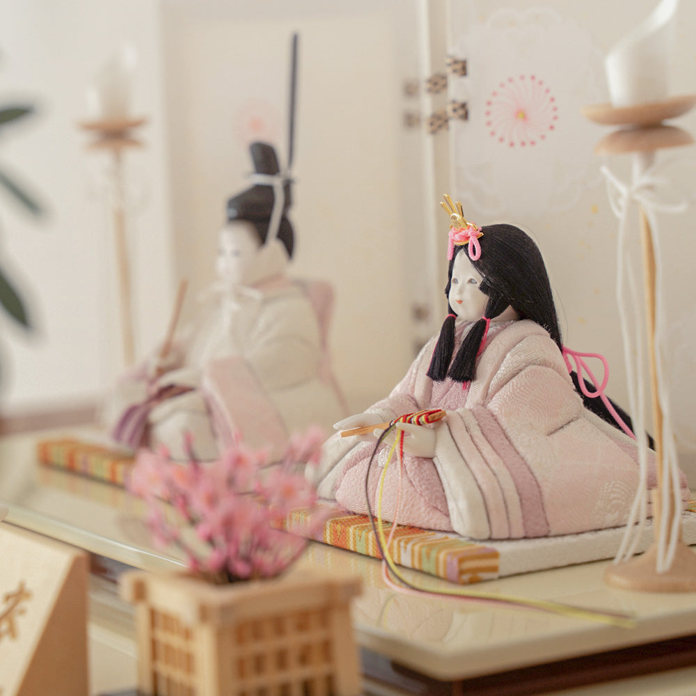雛人形 HARUHINA (はるひな）木目込み ひな人形 みちとせ cuna select