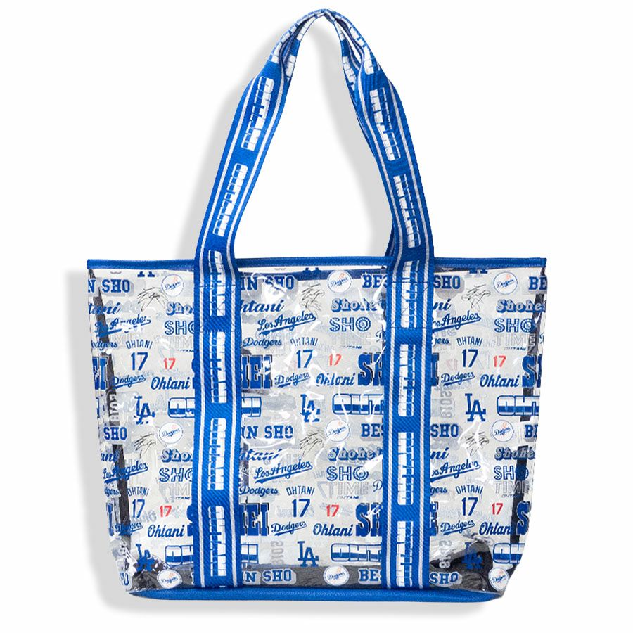 MLB 大谷翔平 ドジャース トートバッグ クリア トラベルバッグ