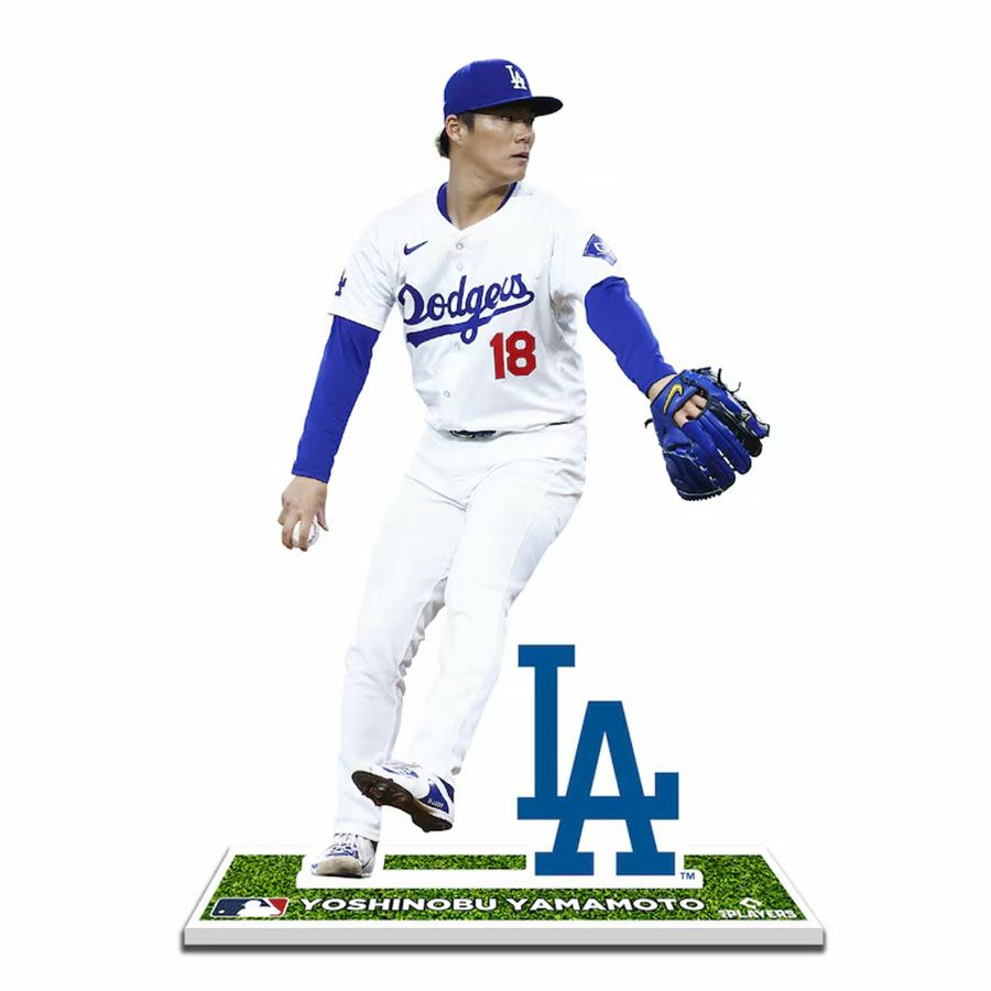 MLB 山本由伸 ドジャース フォトスタンド スタンディー Player Standee