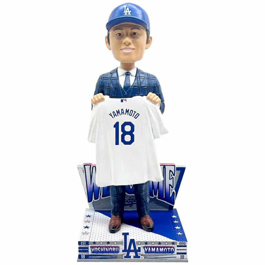 MLB 山本由伸 ドジャース ボブルヘッド 【1024個限定】移籍記念