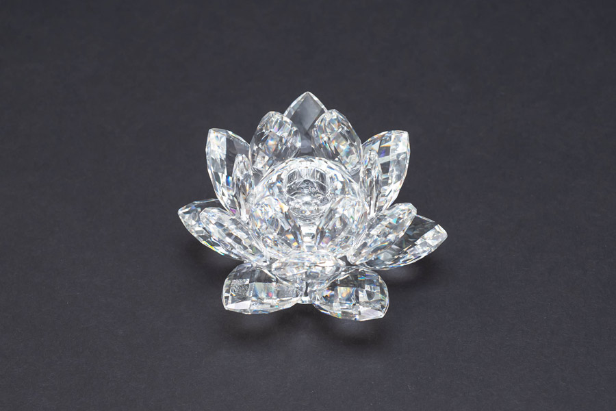 スワロフスキー ウォーターリリー キャンドルホルダー（Mサイズ）を