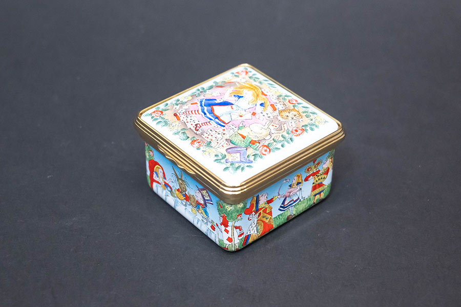 ハルシオン・デイズ エナメルボックス『Alice in Wonderland（不思議の