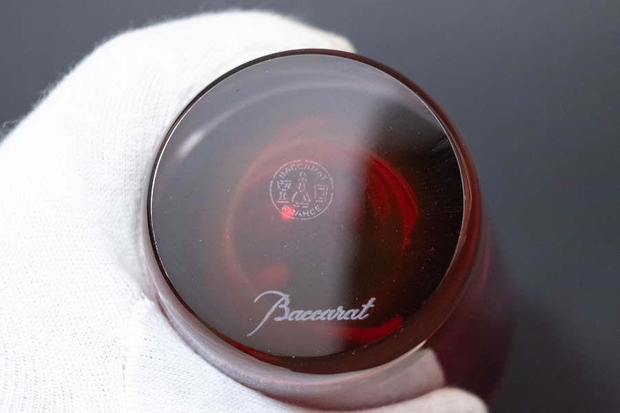 バカラ モザイク（Bマーク） ベビータンブラー（レッド）を買い取り