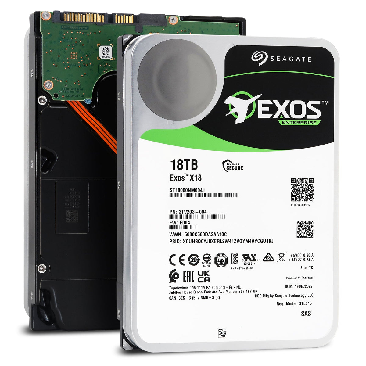 Seagate Exos X18 ST18000NM004J 18TB SAS 3.5