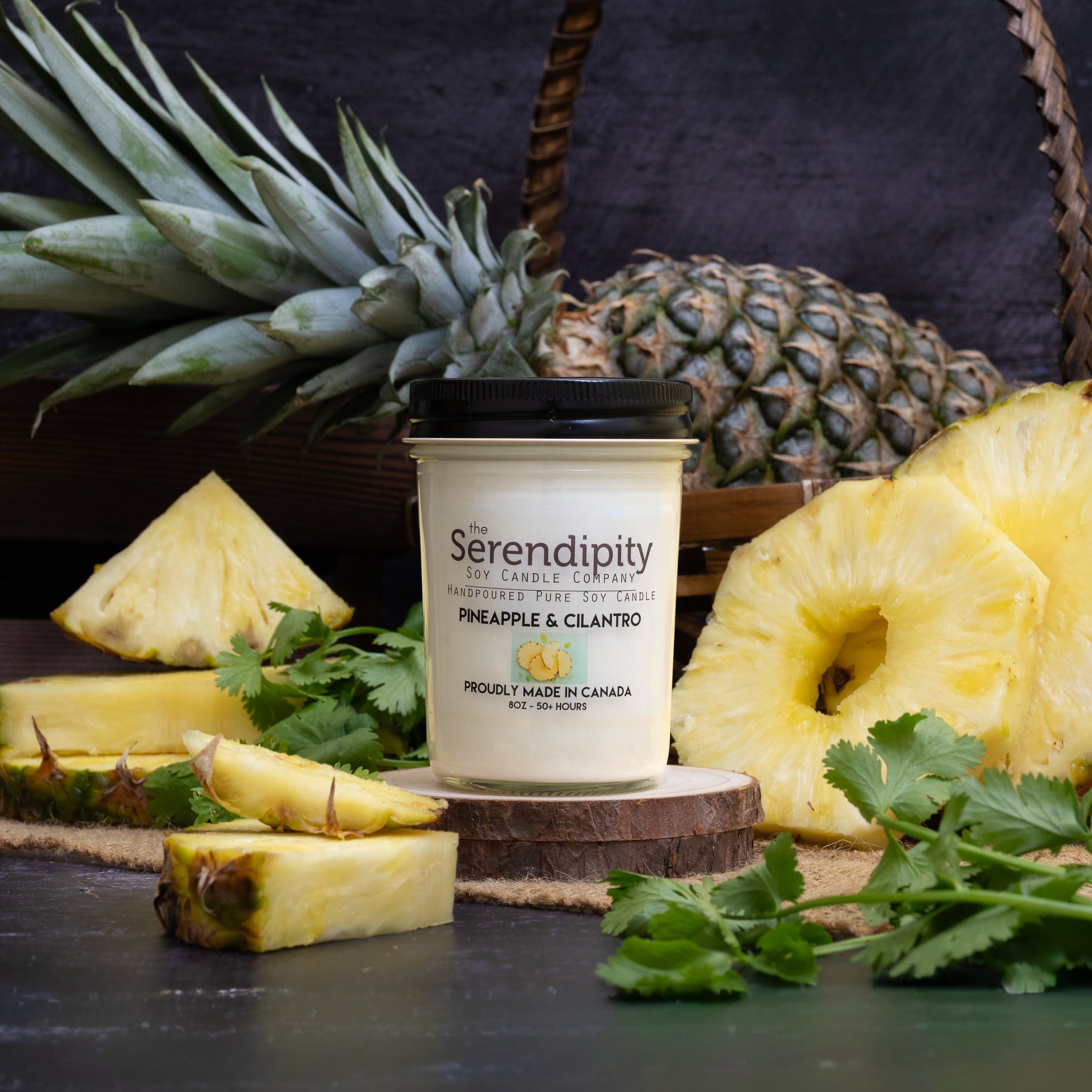 Pineapple Cilantro – Serendipity SOY Candle Factory