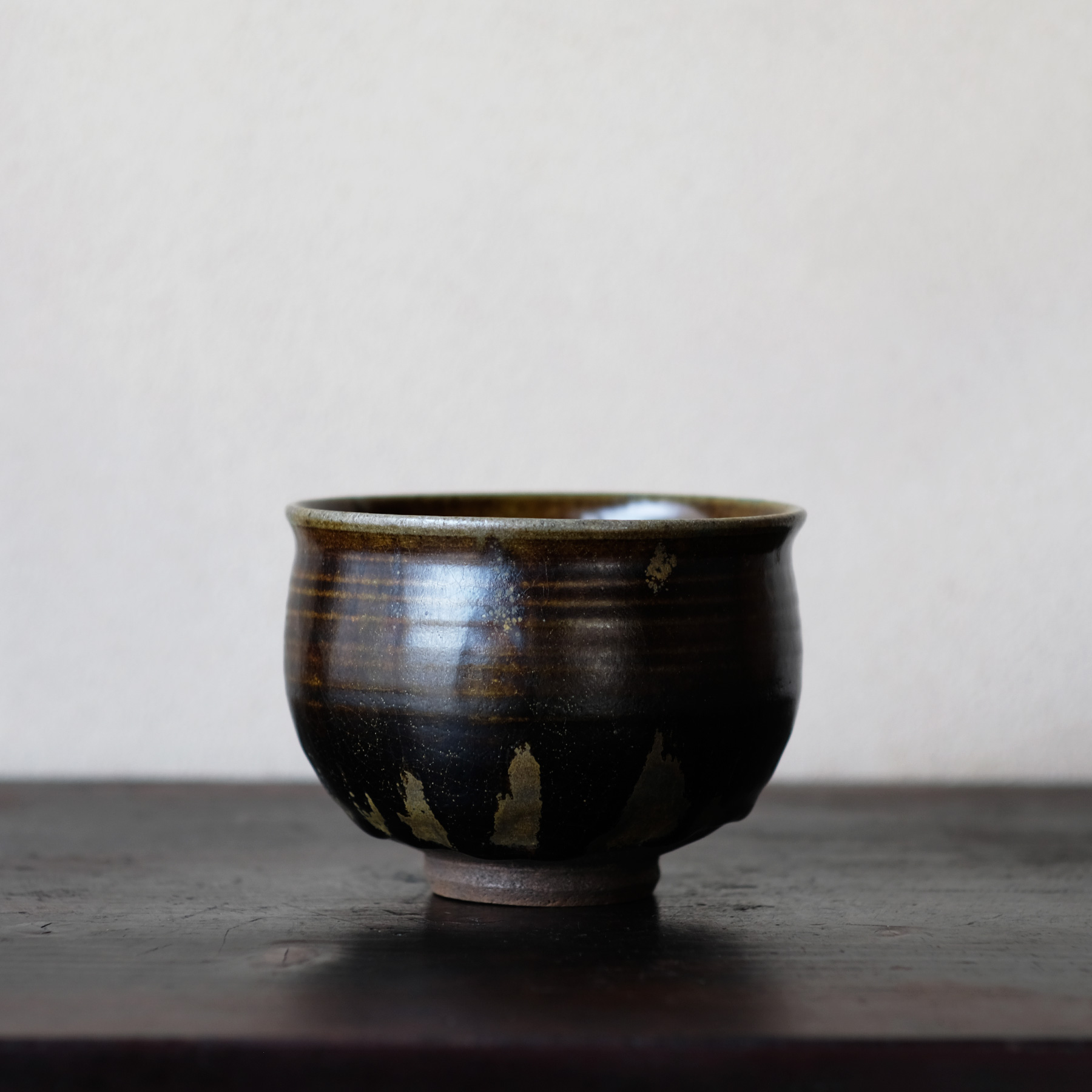 古薩摩 竪野系 黒釉茶碗 | 骨董と詩学 Antique & Poetics | 蛇韻律