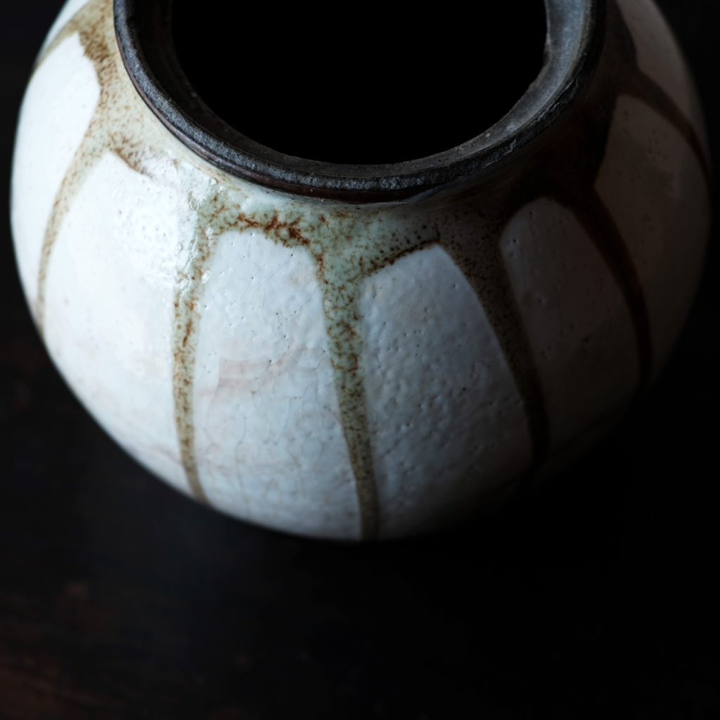 白丹波 流釉壺 | 骨董と詩学 Antique & Poetics | 蛇韻律