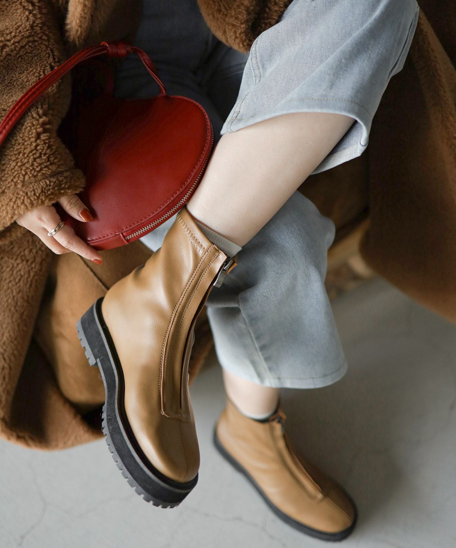 センタージップショートブーツ Newカラー | SESTO(セスト)|レディース