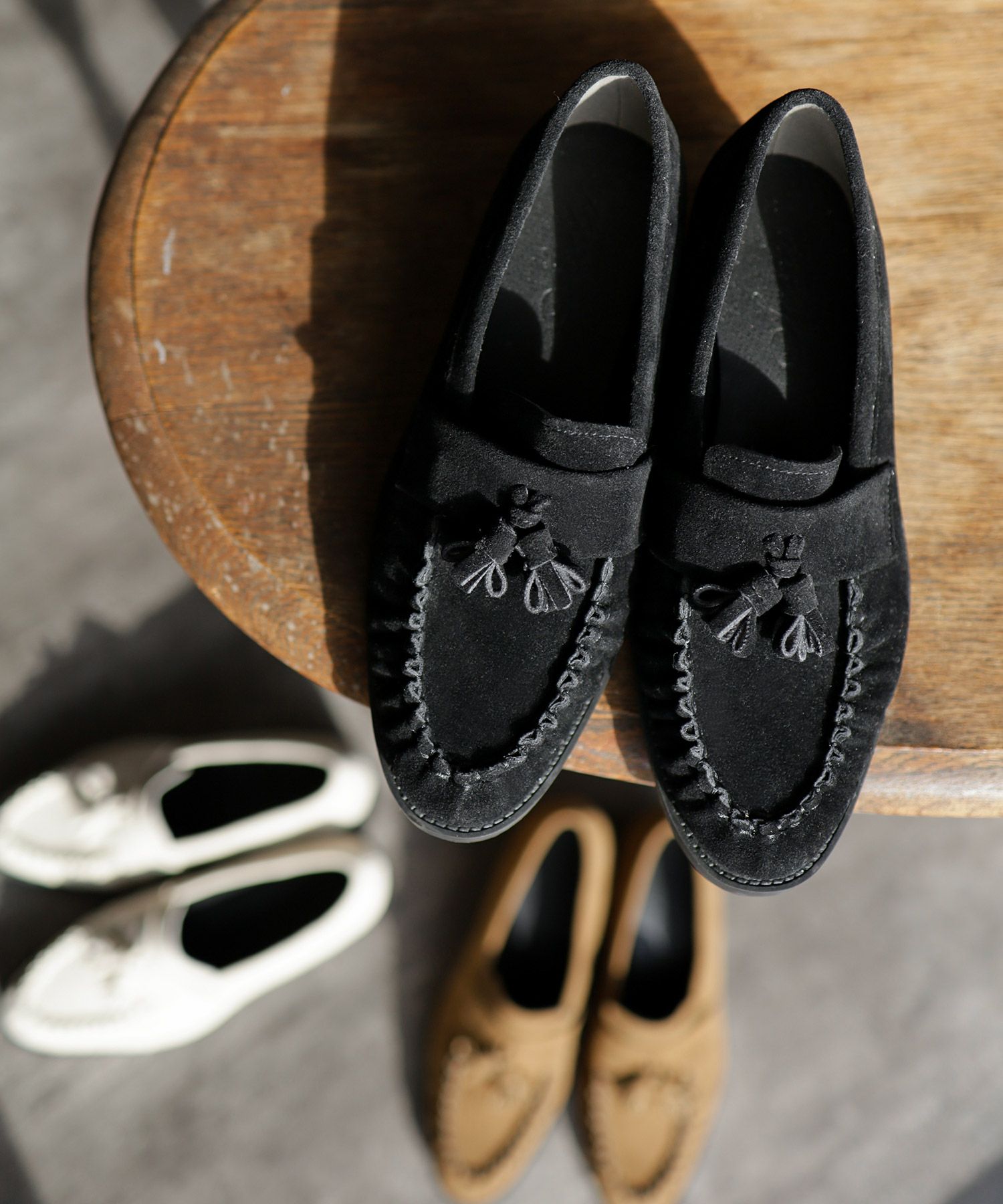 モカステッチタッセルローファー △返品不可 | SESTO(セスト