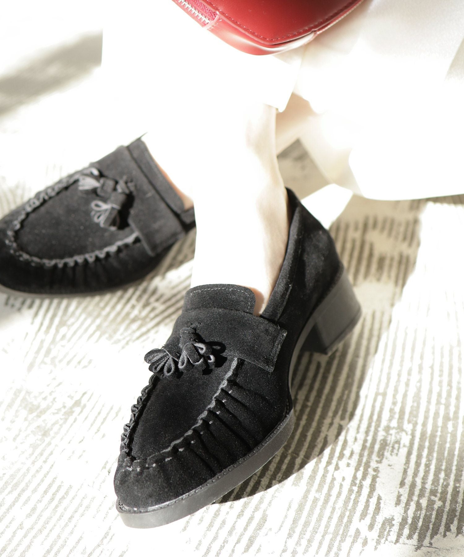 モカステッチタッセルローファー △返品不可 | SESTO(セスト