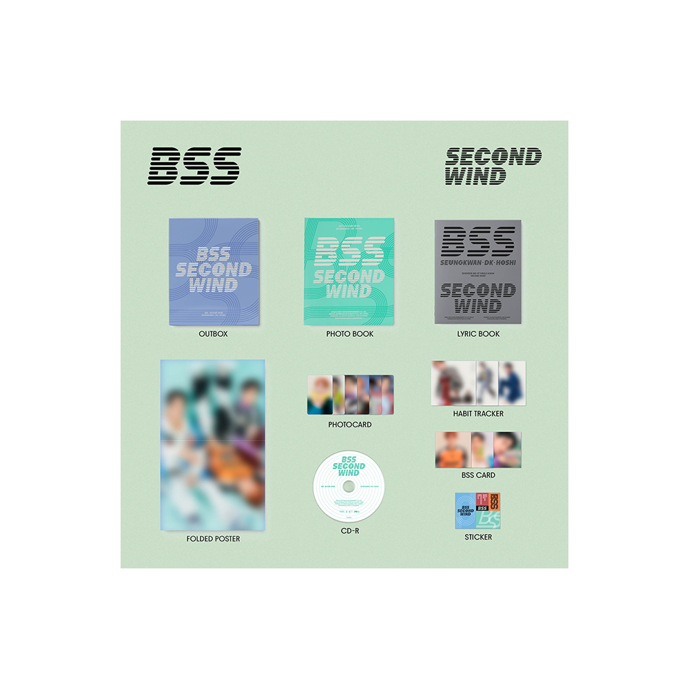 BSS 1st Single Album 'SECOND WIND' - SEVENTEEN 세븐틴 Official Store