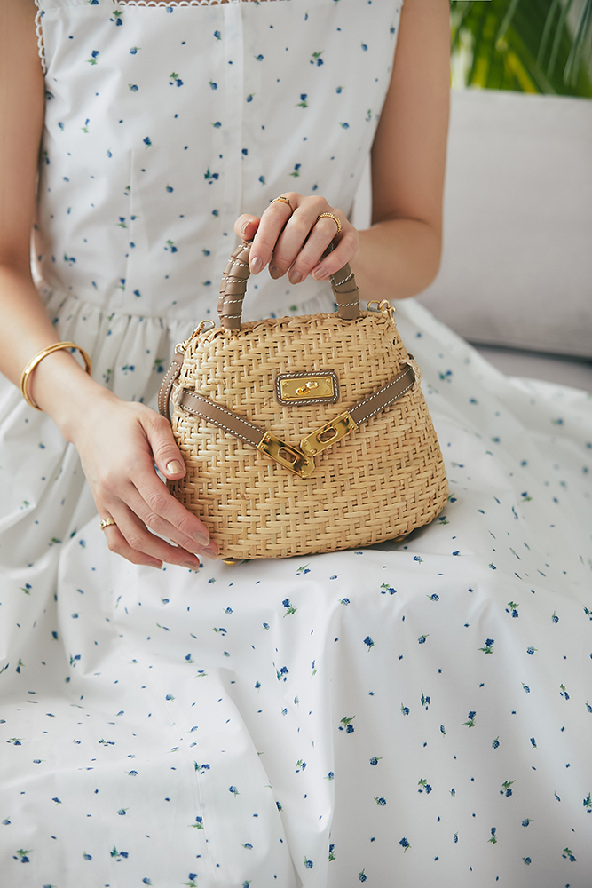 FEATURE- Belt Rattan Mini Bag / Swan Rattan Bag｜seventen