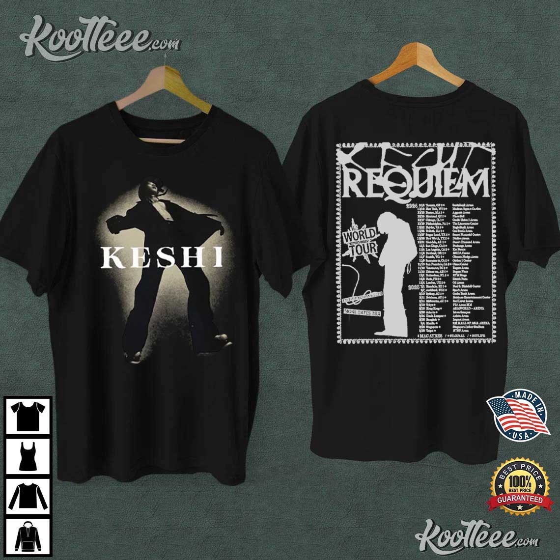 Houston KESHI [GOLD] REQUIEM WORLD TOUR 特典グッズセット Superstar