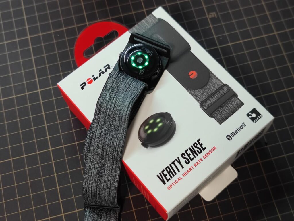 レビュー】Polar Verity Sense ～前モデルOH1から駆動時間が倍増 腕に