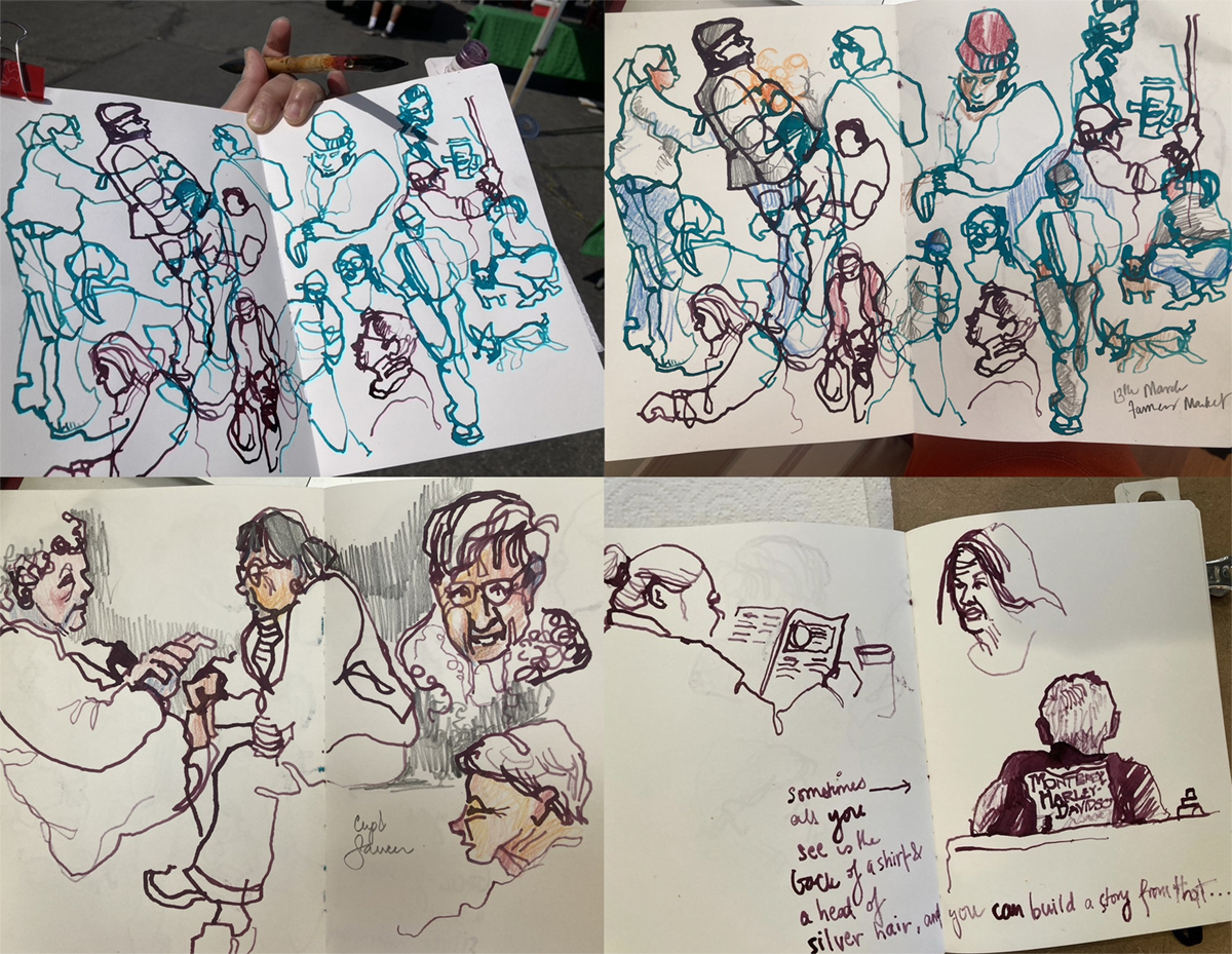 Wrapping up “One Week 100 People” | Sketch Away: Travels with my