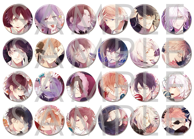 DIABOLIK LOVERS ジャケットコレクション Revival缶バッジ | 乙女向け