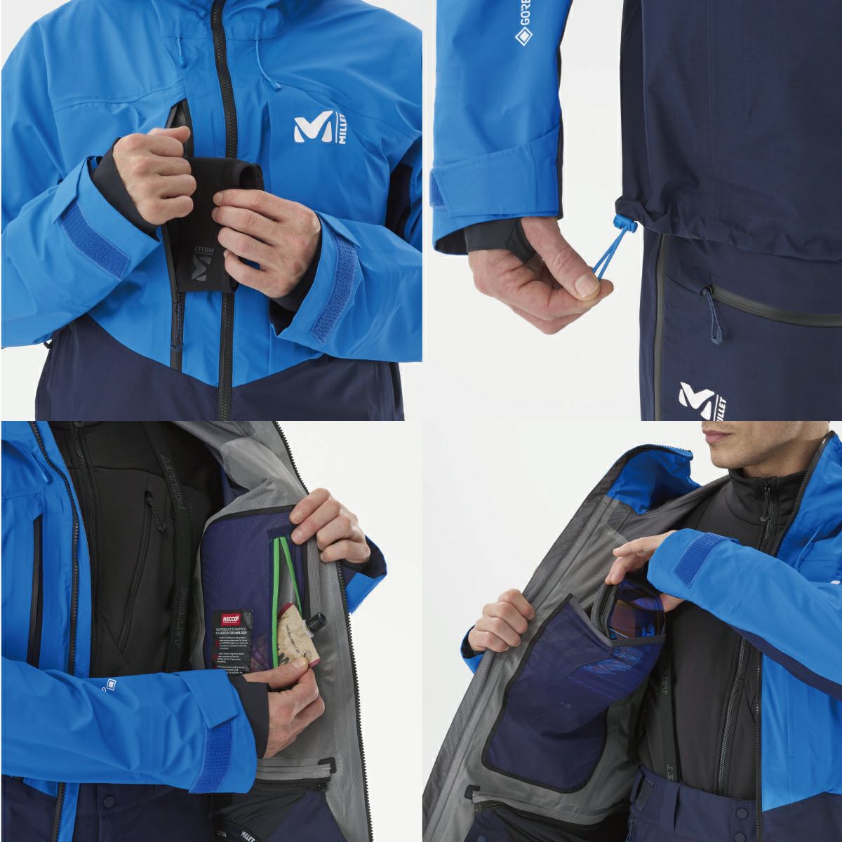 スキーウェア メンズ スキージャケット ミレー MILLET ゴアテックス