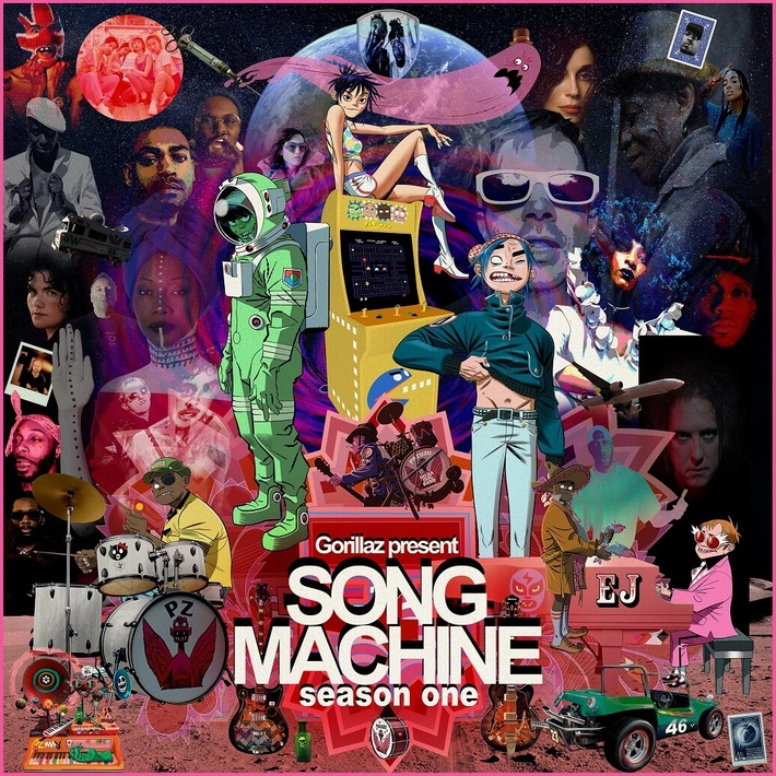 GORILLAZ、ニュー・アルバム『Song Machine: Season One - Strange