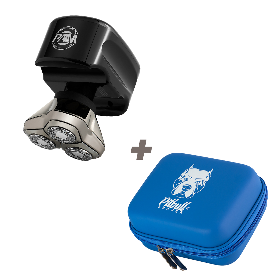 Palm Head & Face Shaver | USB charging cable included – Skull Shaver