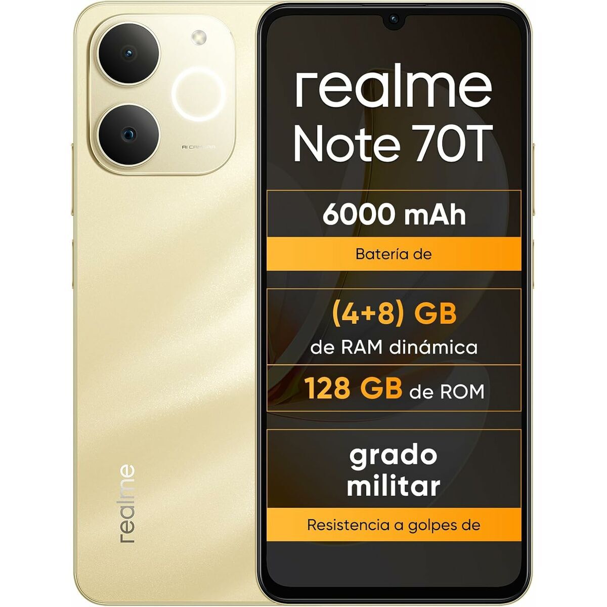 Smartphone Realme NOTE 60 6-128 BL 6,74' Unisoc 6 GB RAM 128 GB Blue