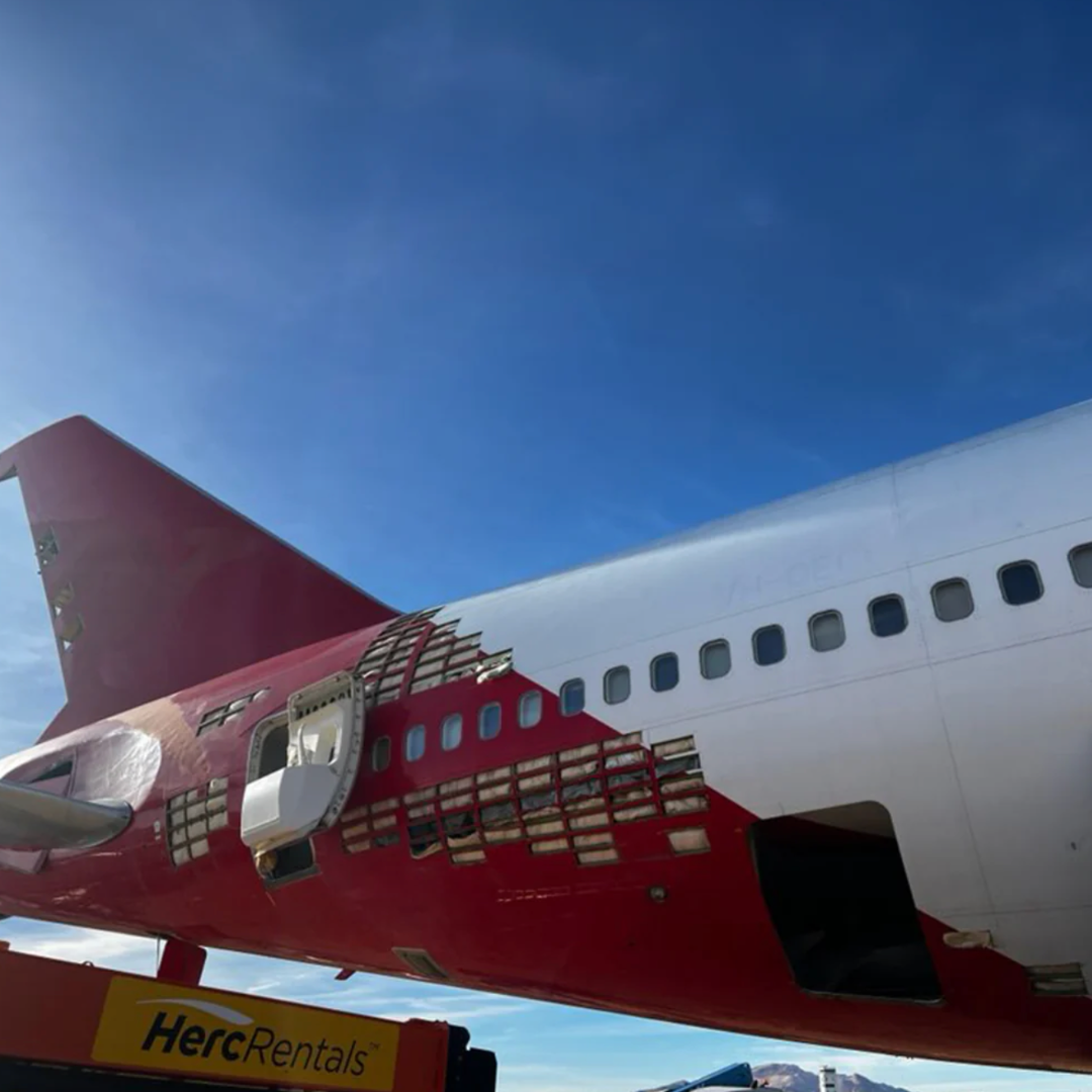 AVIATIONTAG B747 VH-OEG Qantas Red アビエーションタグ カンタス航空