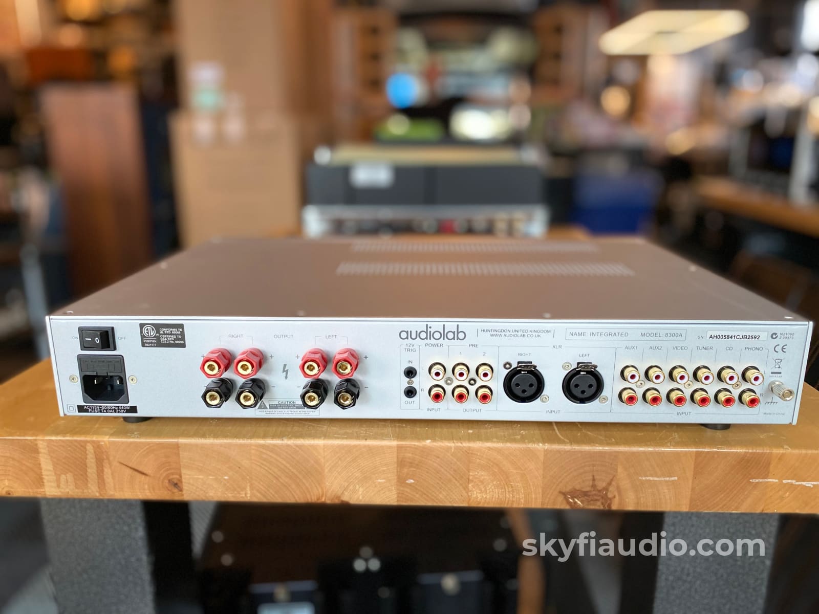 Audiolab 8300A Integrated Amplifier w/Phono